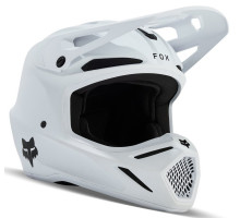 Шлем FOX V3 SOLID HELMET [Matte White], XL