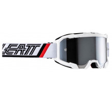 Окуляри - маска LEATT Goggle Velocity 4.5 - Iriz Silver [White], Mirror Lens