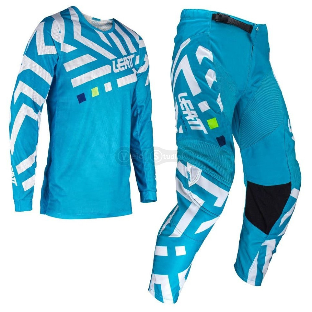 Мото костюм LEATT Ride Kit 3.5 [Cyan], 32/M