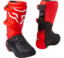 Детские мотоботы FOX Comp Youth Boot [Flo Red], US4