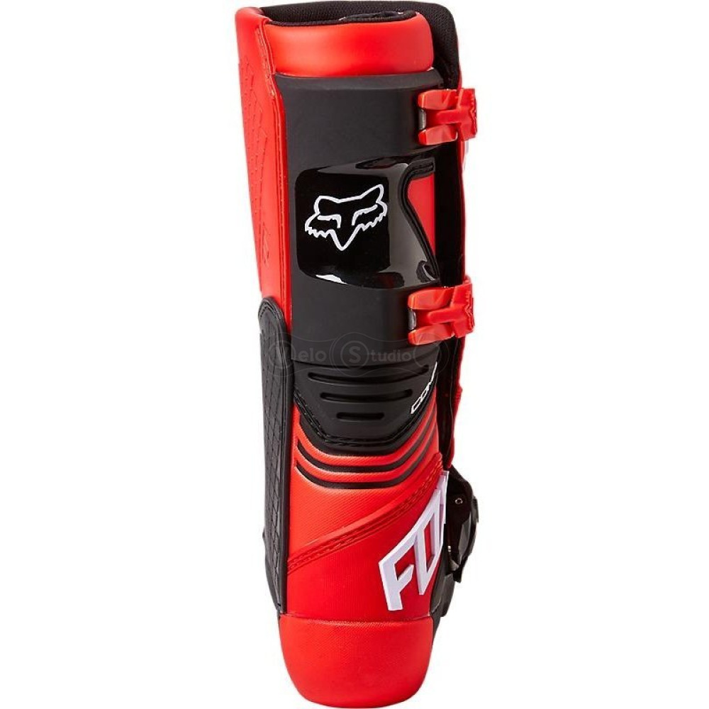 Детские мотоботы FOX Comp Youth Boot [Flo Red1], US4