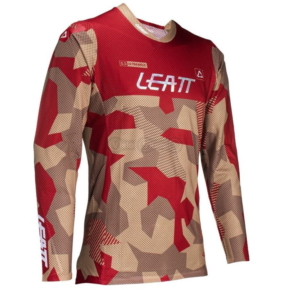 Джерси LEATT Moto 5.5 UltraWeld Jersey [Ruby Stone], XL