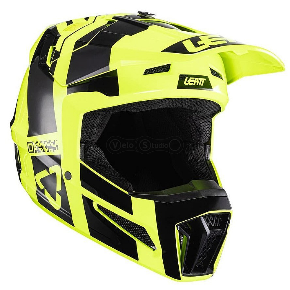 Детский мотошлем LEATT Moto 3.5 Jr Helmet [Citrus], YM