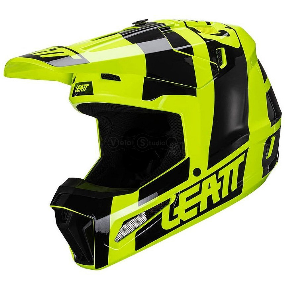 Детский мотошлем LEATT Moto 3.5 Jr Helmet [Citrus], YM