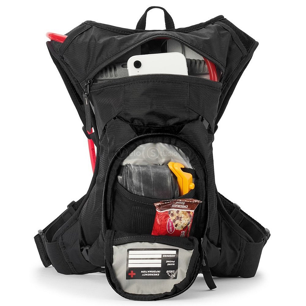 Рюкзак USWE MOTO HYDRO 3L Hydration Pack [Carbon], Small + гідратор 2 літри