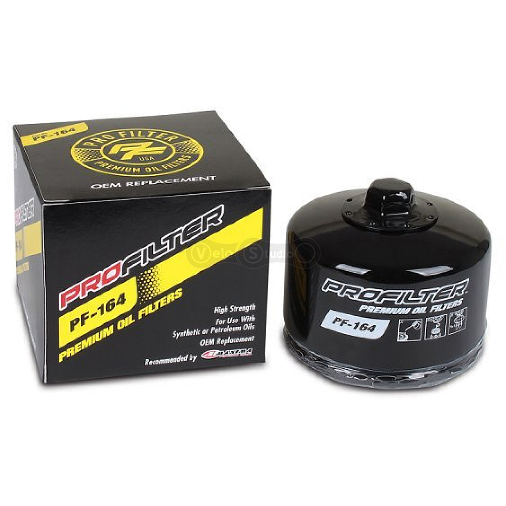 Масляный фильтр PROFILTER 164 Premium Canister Oil Filter [Black], Spin-On