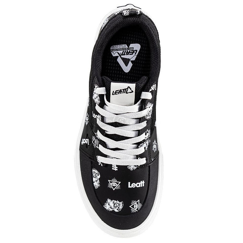 Веловзуття LEATT 1.0 Flat Shoe [Skull], US9
