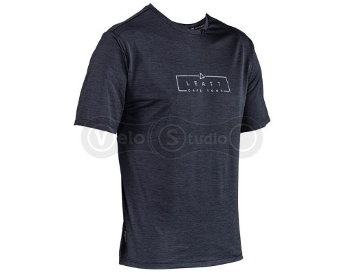 Велоджерсі LEATT MTB 1.0 Trail Jersey [Black], M
