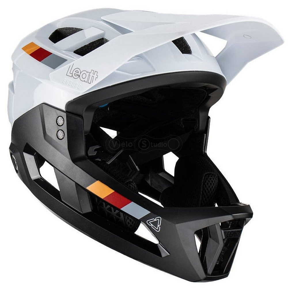 Вело шлем LEATT Helmet MTB 2.0 Enduro [White], M (57-58 см)