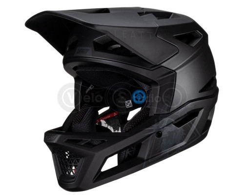 Вело шолом LEATT Helmet MTB 4.0 Gravity [Stealth], M (57-58 см)