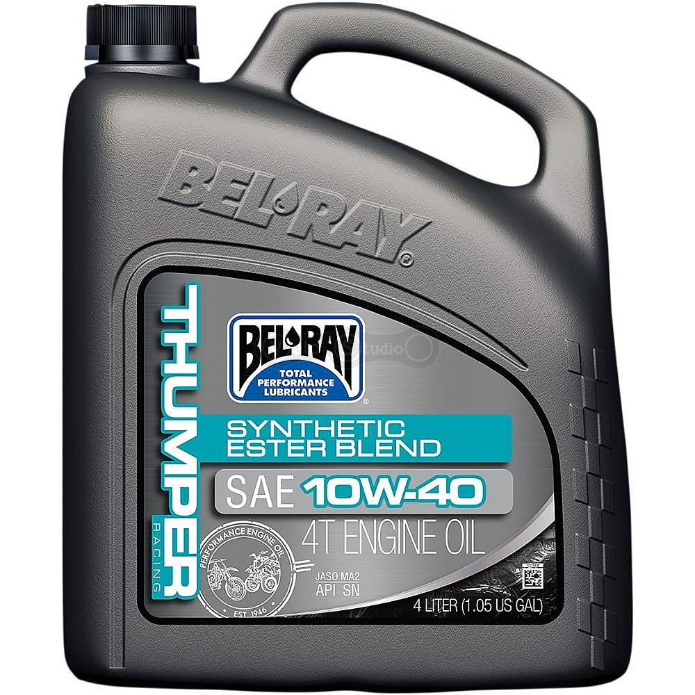 Масло моторное Bel-Ray THUMPER Racing Engine Oil [4л], 10w-40