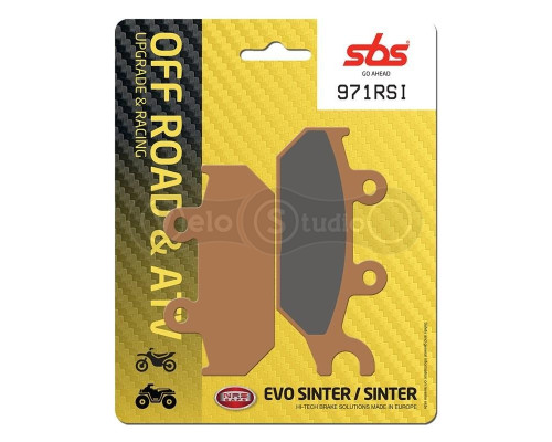 Тормозные колодки SBS 971RSI Racing Brake Pads, EVO Sinter/Sinter