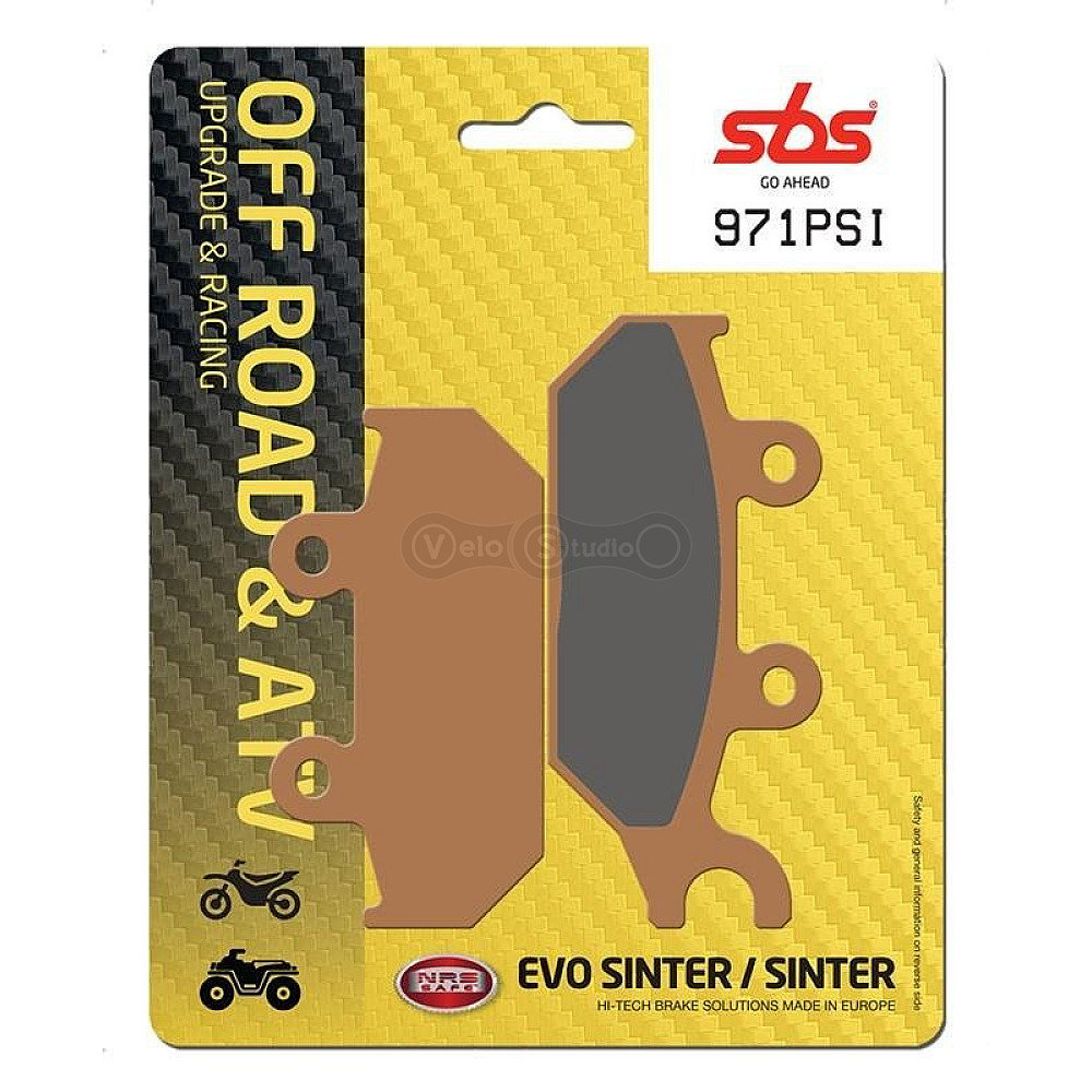 Тормозные колодки SBS 971PSI Upgrade Brake Pads, EVO Sinter/Sinter