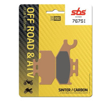 Колодки гальмівні SBS 767SI Sport Brake Pads, Sinter/Carbon