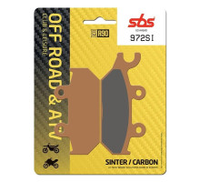Колодки гальмівні SBS 972SI Sport Brake Pads, Sinter/Carbon