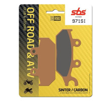 Колодки гальмівні SBS 971SI Sport Brake Pads, Sinter/Carbon