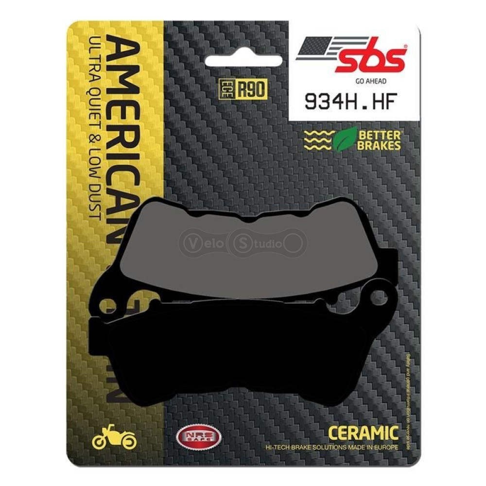 Колодки гальмівні SBS 934H.HF Ultra Quit Brake Pads, Ceramic