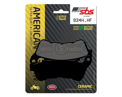 Колодки гальмівні SBS 934H.HF Ultra Quit Brake Pads, Ceramic