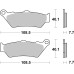 Колодки гальмівні SBS 674H.HF Ultra Quit Brake Pads, Ceramic