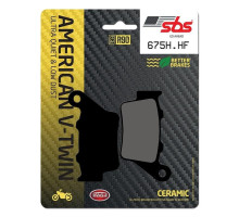 Колодки гальмівні SBS 675H.HF Ultra Quit Brake Pads, Ceramic