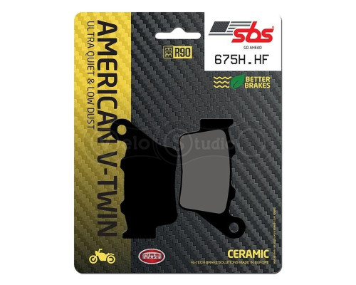 Тормозные колодки SBS 675H.HF Ultra Quit Brake Pads, Ceramic