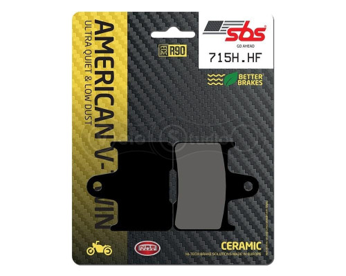 Тормозные колодки SBS 715H.HF Ultra Quit Brake Pads, Ceramic