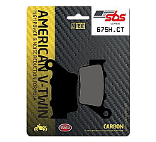Тормозные колодки SBS 675H.CT High Power Brake Pads, Carbon