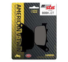 Колодки гальмівні SBS 808H.CT High Power Brake Pads, Carbon