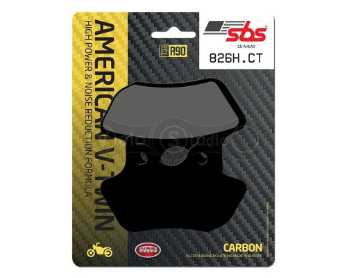 Колодки гальмівні SBS 826H.CT High Power Brake Pads, Carbon
