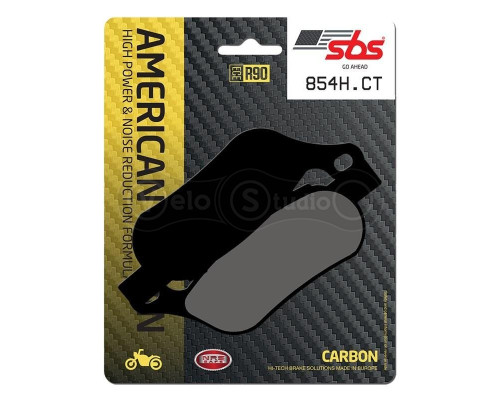 Тормозные колодки SBS 854H.CT High Power Brake Pads, Carbon