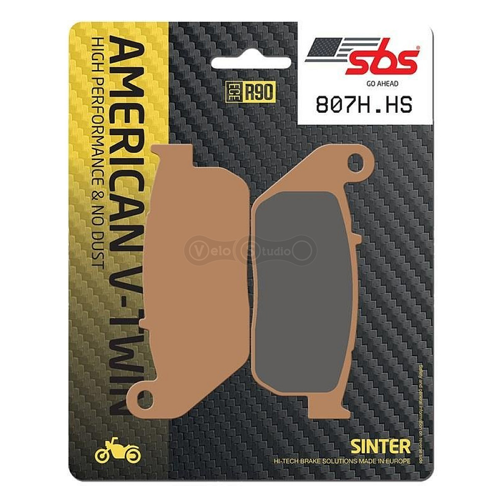 Колодки гальмівні SBS 807H.HS High Performance Front Brake Pads, Sinter