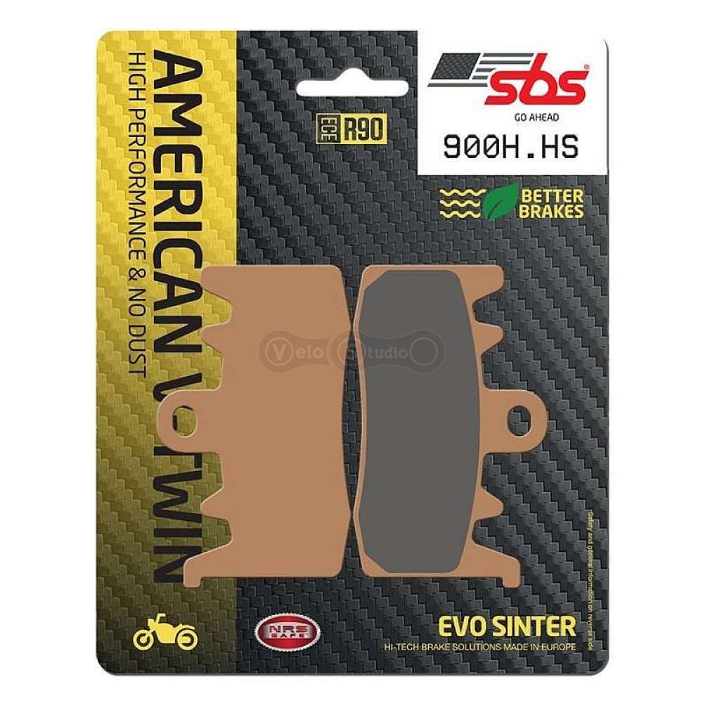 Колодки гальмівні SBS 900H.HS High Performance Front Brake Pads, Sinter