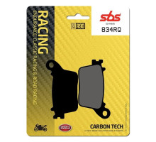 Колодки гальмівні SBS 834RQ Racing Rear Brake Pads, Carbon Tech