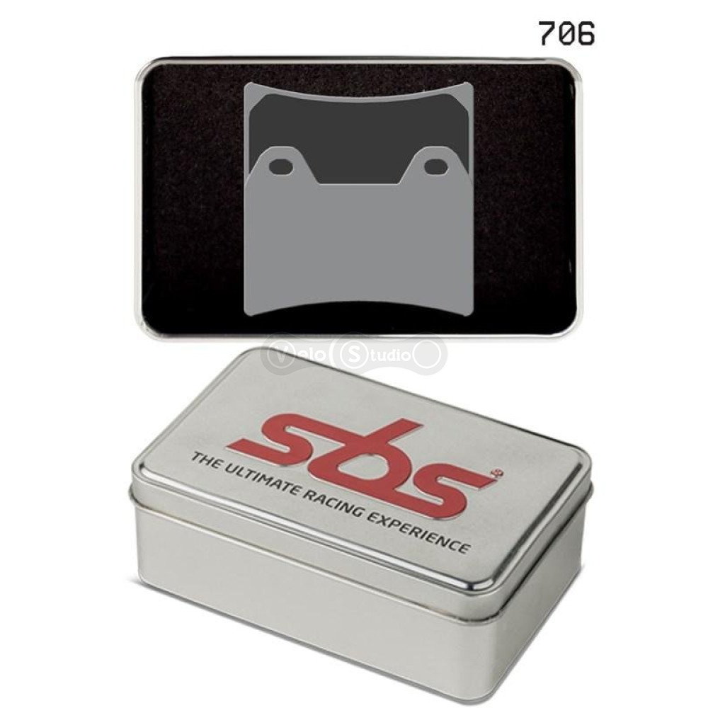 Тормозные колодки SBS 706DS-1 Dynamic Concept Front Brake Pads, High-Tech Sintered