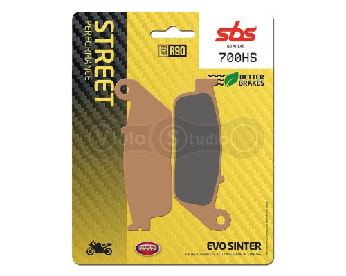 Тормозные колодки SBS 630HS Performance Front Brake Pads, Sinter