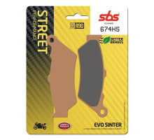 Колодки гальмові SBS 674HS Performance Front Brake Pads, Sinter