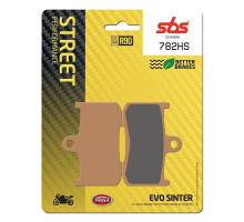 Колодки гальмівні SBS 782HS Performance Front Brake Pads, Sinter