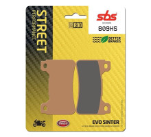 Колодки гальмові SBS 809HS Performance Front Brake Pads, Sinter