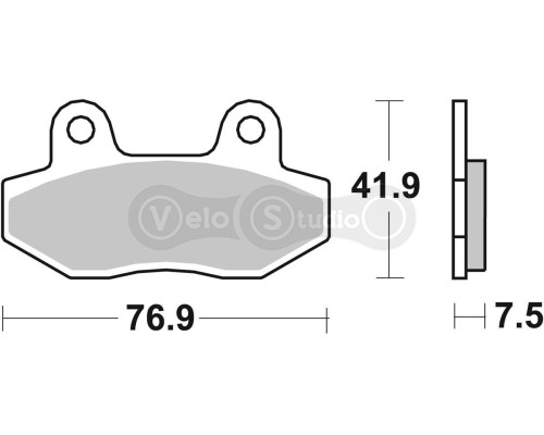 Колодки гальмівні SBS 814HS Performance Front Brake Pads, Sinter