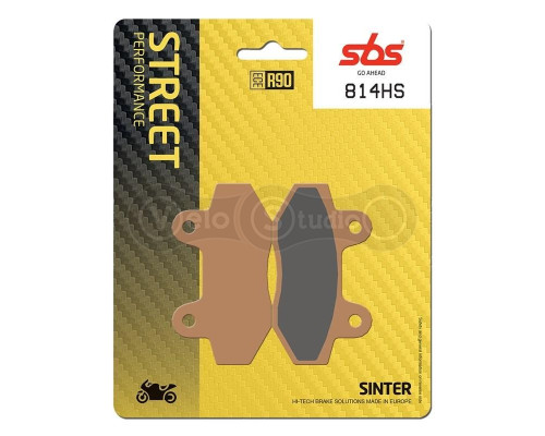 Колодки гальмівні SBS 814HS Performance Front Brake Pads, Sinter