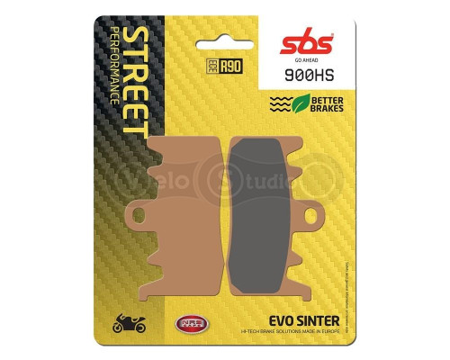 Колодки гальмові SBS 900HS Performance Front Brake Pads, Sinter