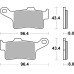 Тормозные колодки SBS 948HS Performance Front Brake Pads, Sinter