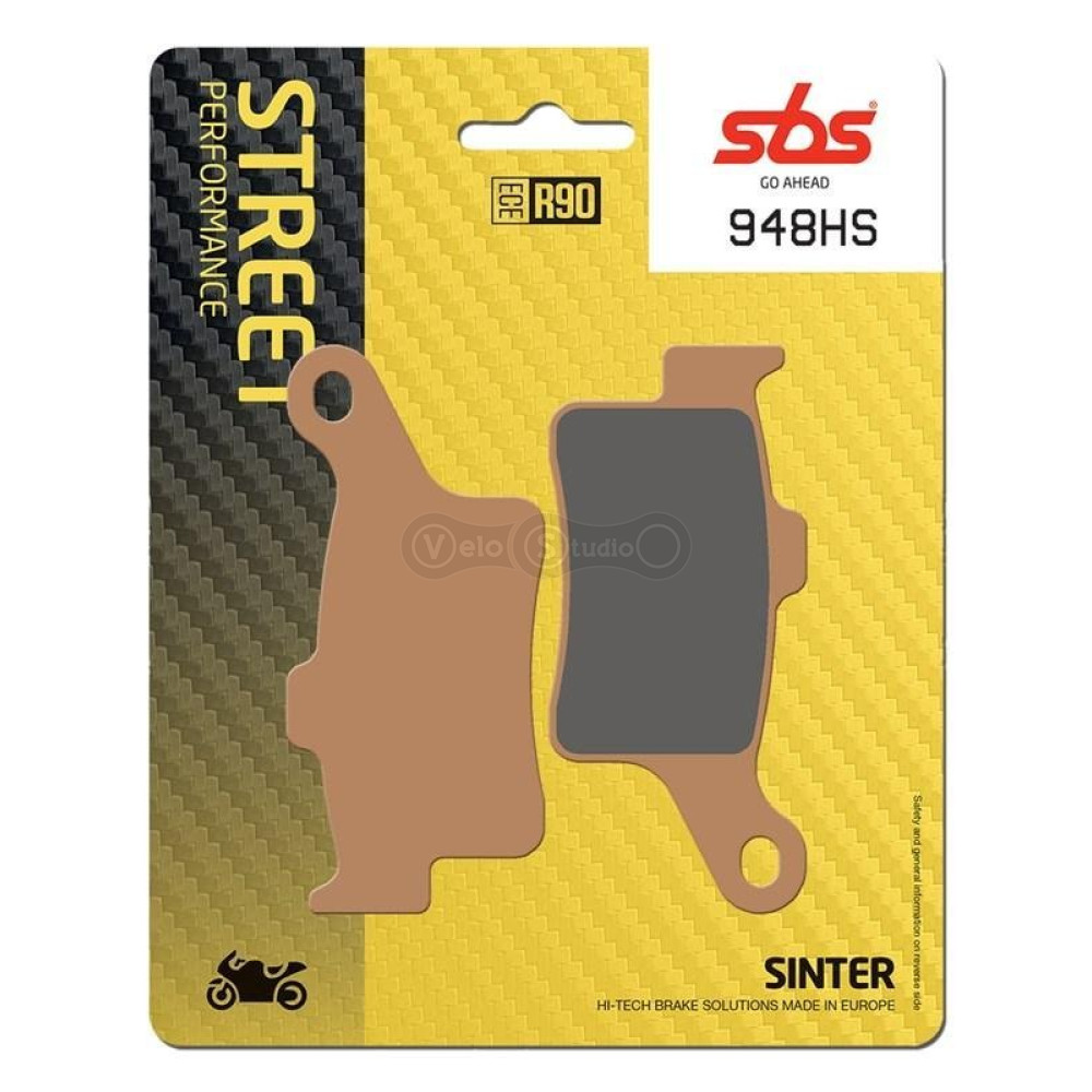 Тормозные колодки SBS 948HS Performance Front Brake Pads, Sinter