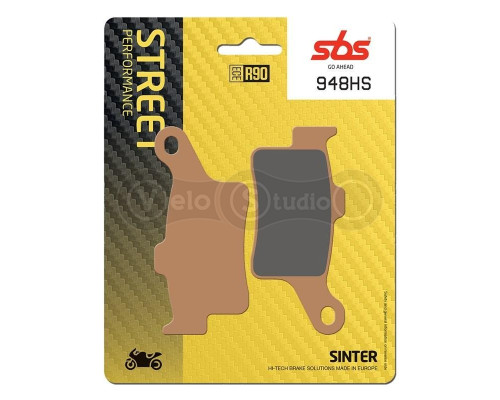 Тормозные колодки SBS 948HS Performance Front Brake Pads, Sinter