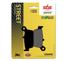 Колодки гальмівні SBS 604HF Standard Brake Pads, Ceramic