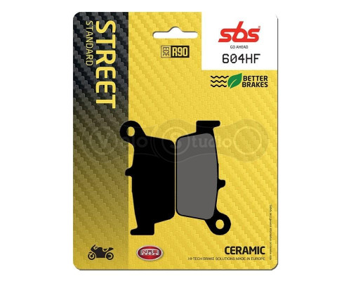 Тормозные колодки SBS 604HF Standard Brake Pads, Ceramic