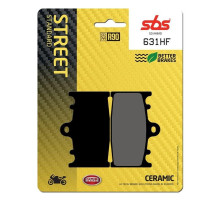 Колодки гальмівні SBS 631HF Standard Brake Pads, Ceramic