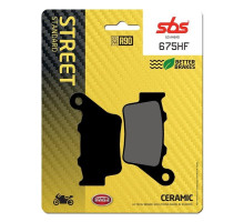 Колодки гальмівні SBS 675HF Standard Brake Pads, Ceramic