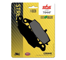 Колодки гальмівні SBS 704HF Standard Brake Pads, Ceramic