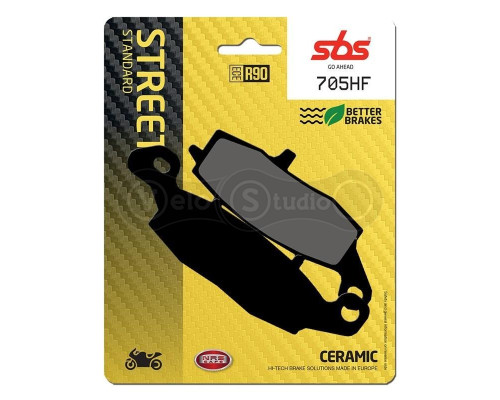 Тормозные колодки SBS 705HF Standard Brake Pads, Ceramic